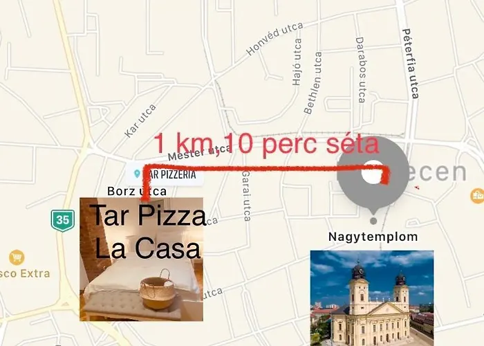 Tar Pizza La Casa Apartman Debrecen